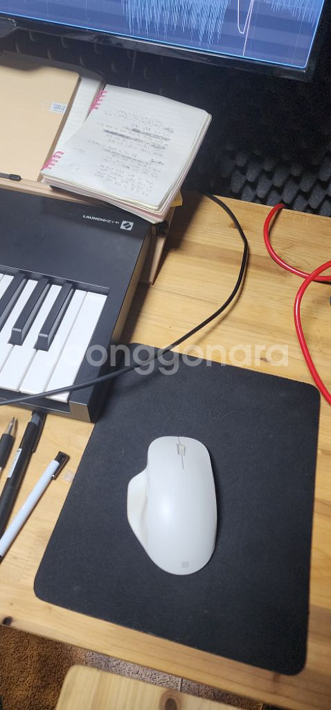 Microsoft 코리아 블루투스 에고노믹 마우스--1