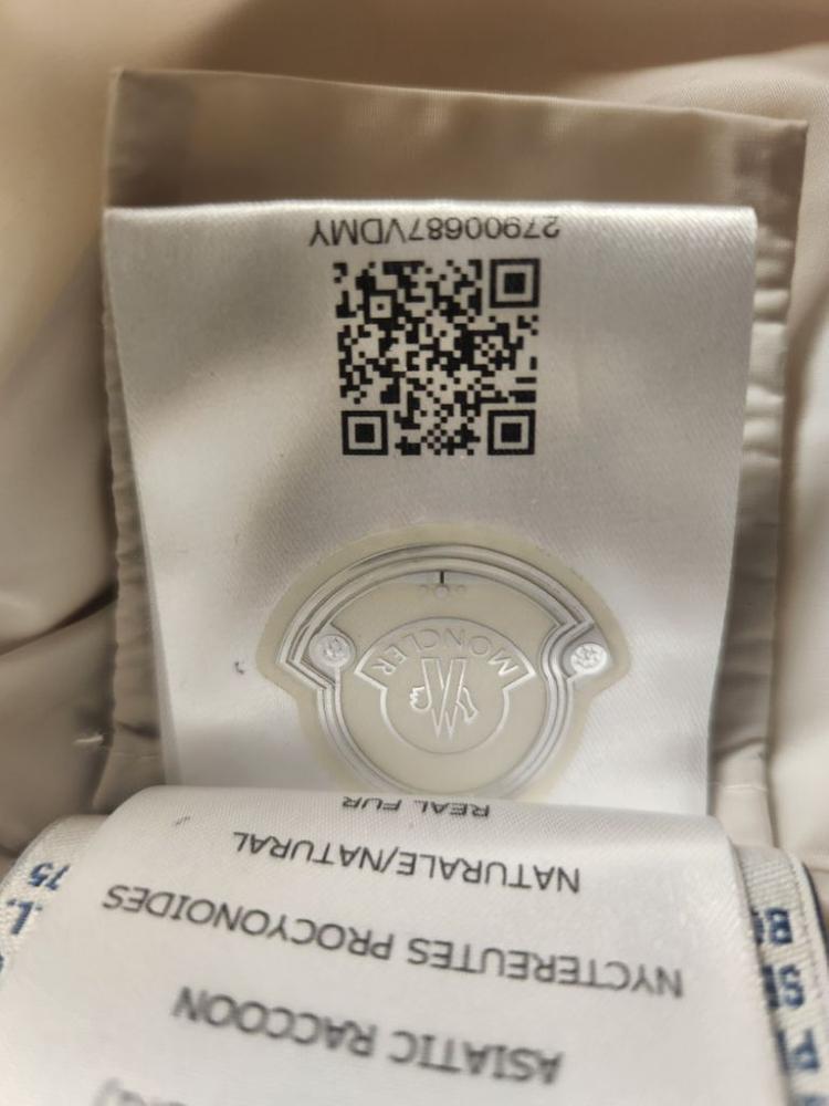 몽클래어 화이트 경량패딩 판매--3