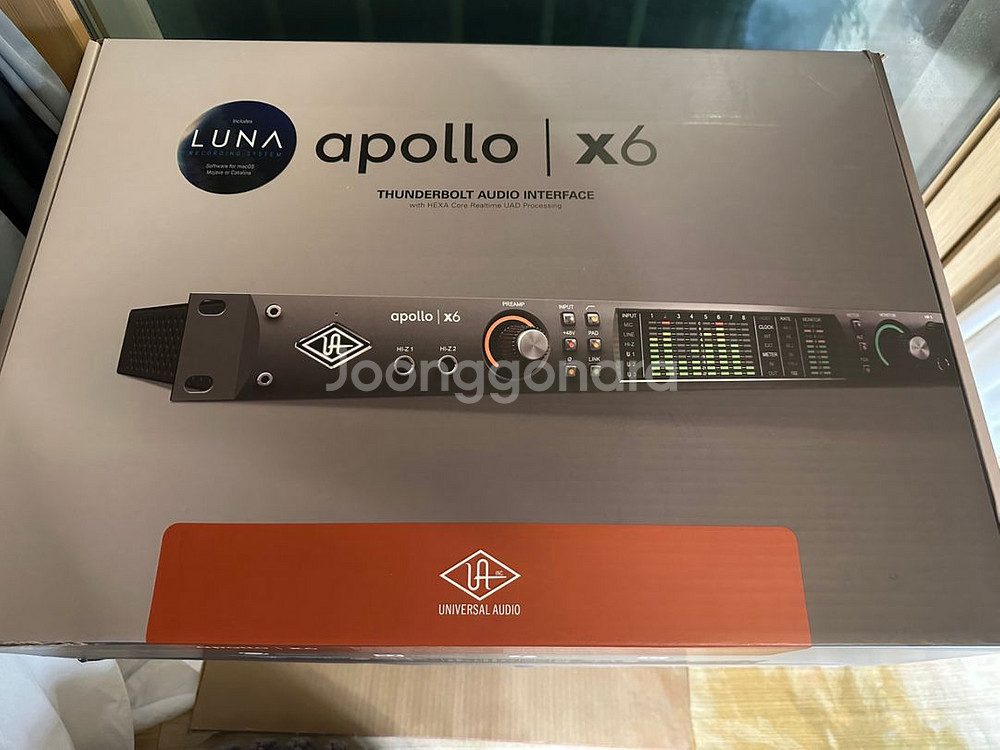 UAD Apollo x6 중고 판매합니다.--2