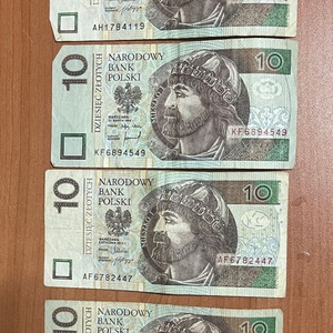 폴란드 지폐 10즈워티