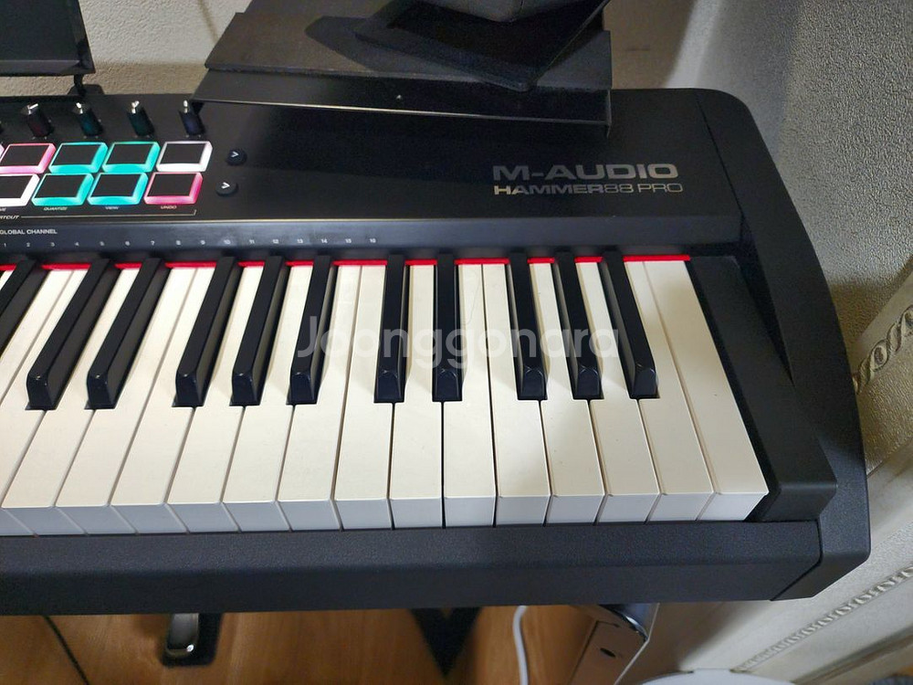 엠오디오 m audio pro 88. 미디건반--3