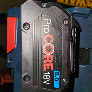 보쉬 프로코어 18V 배터리 8.0