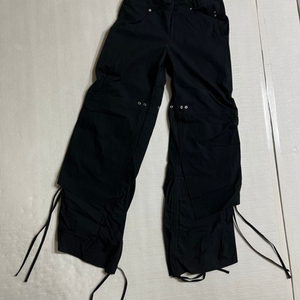 나체 LAYERED WAIST BONDED PANTS