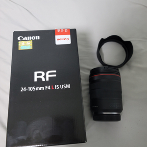 캐논 rf24-105 f4L usm 보증 25년 7월