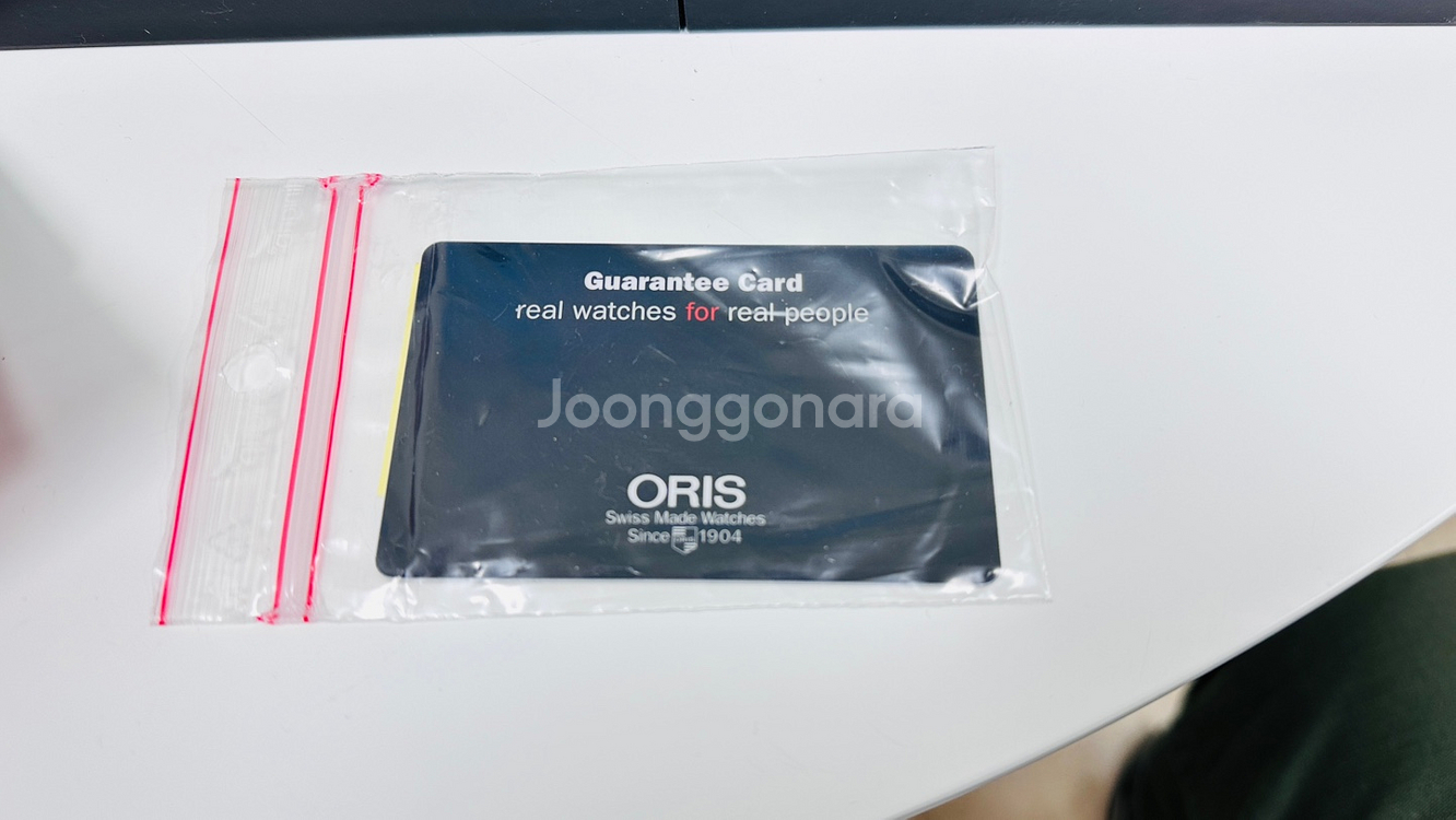 오리스 애커스 43.5mm 검판--5