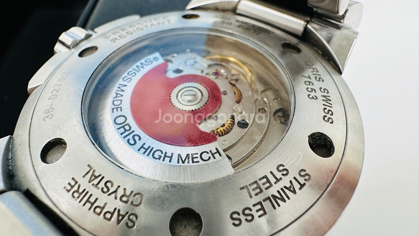 오리스 애커스 43.5mm 검판--4