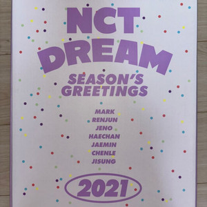 nctdream 엔시티 드림 2021 시즌그리팅 판매