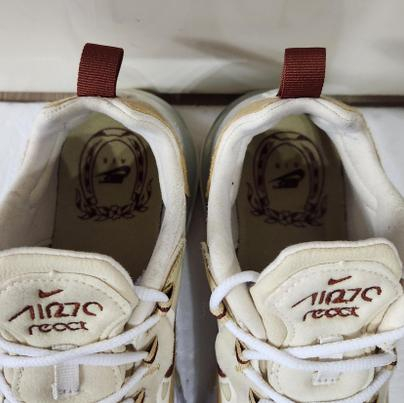 [235] 나이키 에어맥스270 리액트 페일아이보리--5