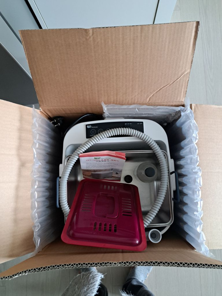 네떼 가정용 초음파식기세척기(새제품)--1