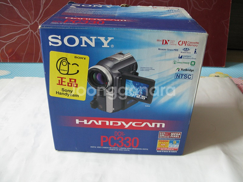 SONY DCR PC330 풀박스 캠코더--0