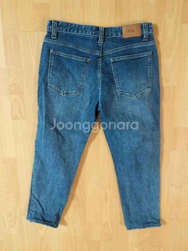 여성 플랙진 데님 일자청바지 (새상품.사방스판32)--5