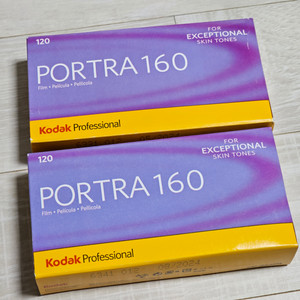 포트라160 중형 컬러 필름 120 필름
