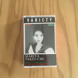 타케우치 마리야 Variety 카세트 초판
