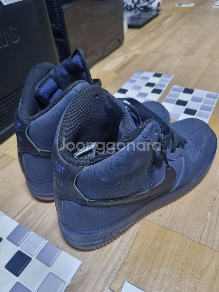 나이키 에어포스 부츠 네이비 사이즈 275 팝니다--1