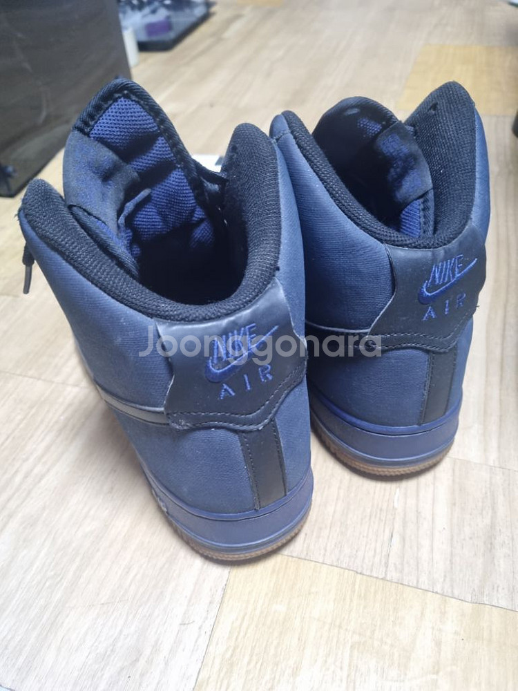 나이키 에어포스 부츠 네이비 사이즈 275 팝니다--2