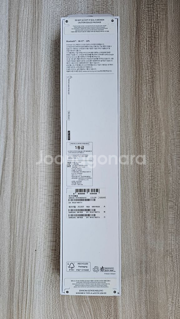 갤럭시워치6 40mm 그라파이트 미개봉--1