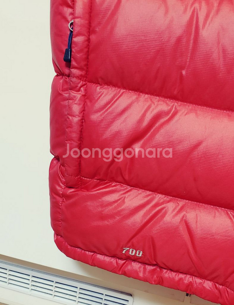 [XL] 노스페이스 패딩조끼 700 레드287--3