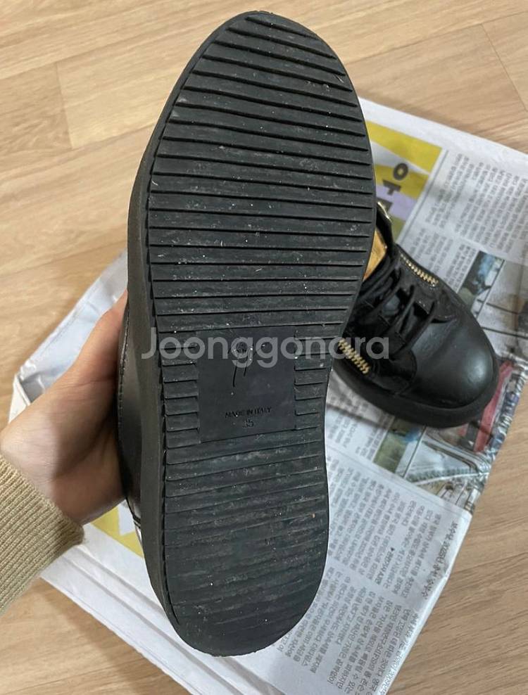 [풀박스] 정품 쥬세페자노티 35사이즈 (명품 신발)--4