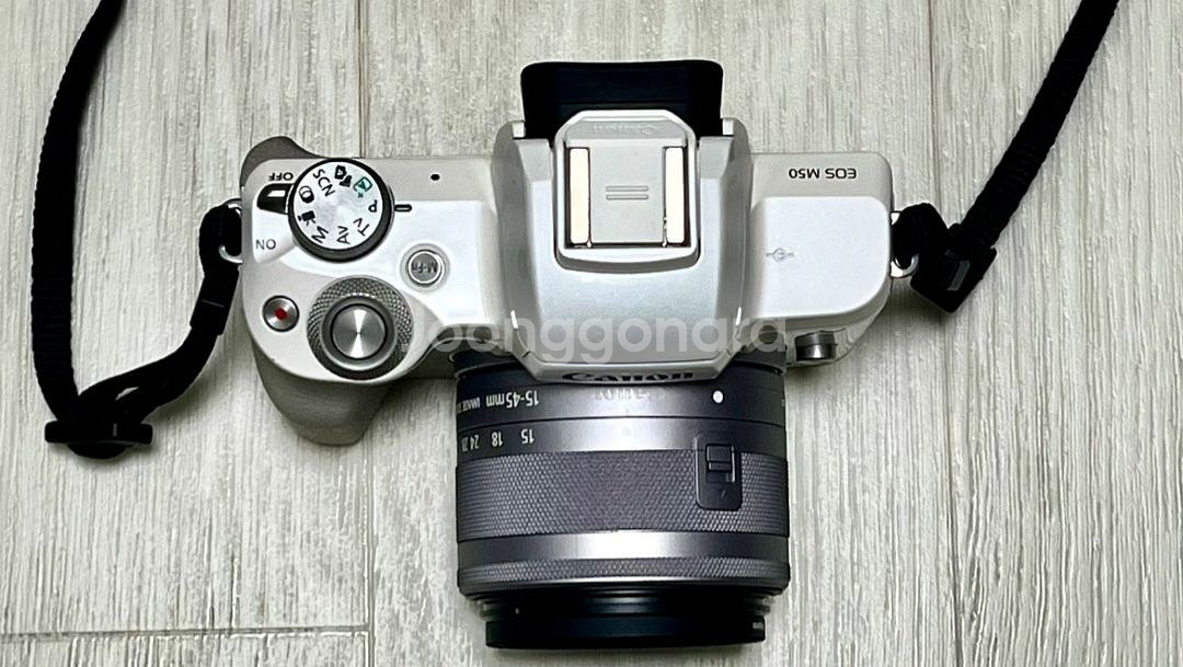 CANON EOS M50 바디 + 렌즈 EF-M 15--3