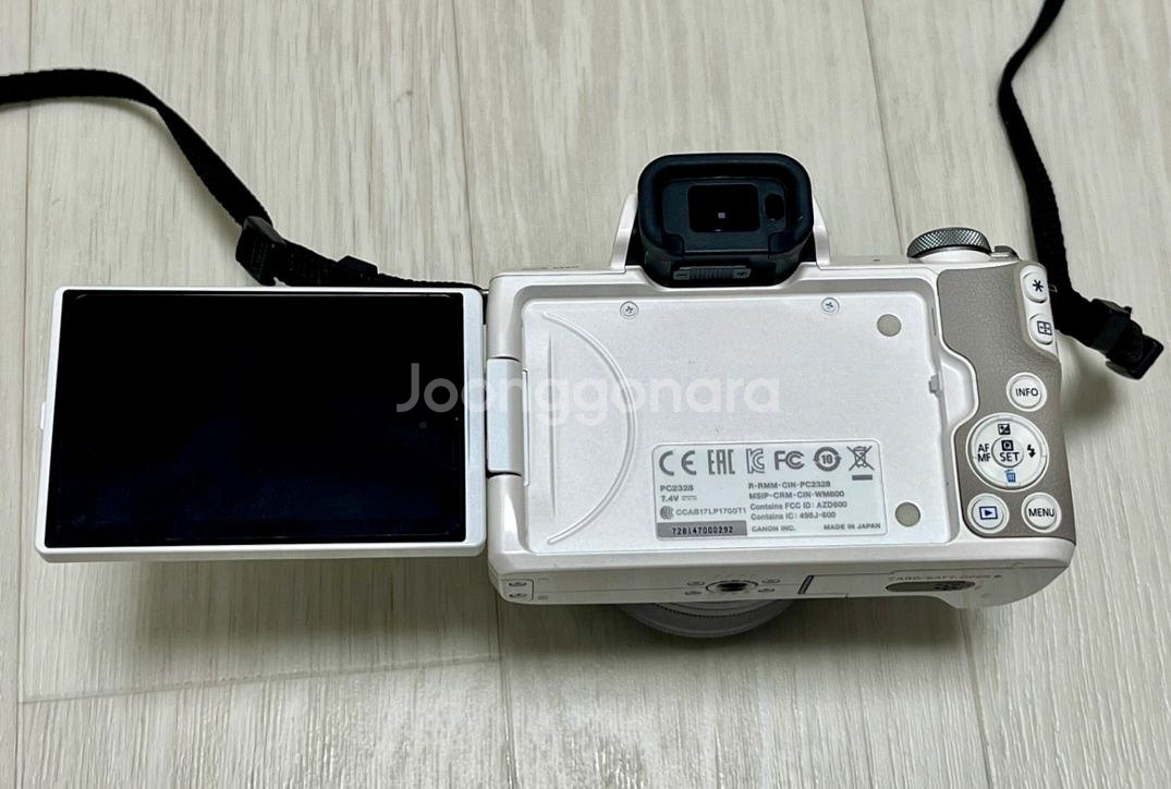 CANON EOS M50 바디 + 렌즈 EF-M 15--8