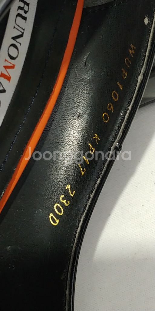 230 새상품 부르노말리 여자구두 검정구두 면접구두--8