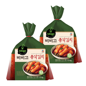 비비고 총각김치 1.5kg x 2팩