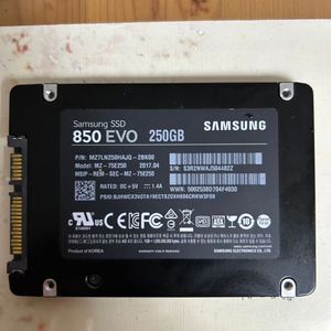 삼성 ssd 850evo 250G 팝니다