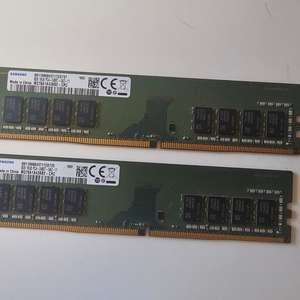 삼성 DDR4 8gb x2 16gb 팝니다.