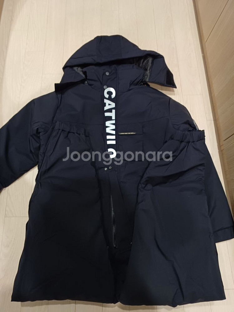 일체형 라이딩 방한 우주복 C30, 블랙, 2XL--4