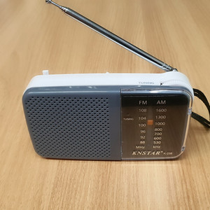 새상품 휴대용 라디오