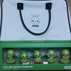 로스트아크 모코코 굿즈 (미니 피규어, 트래블백)
