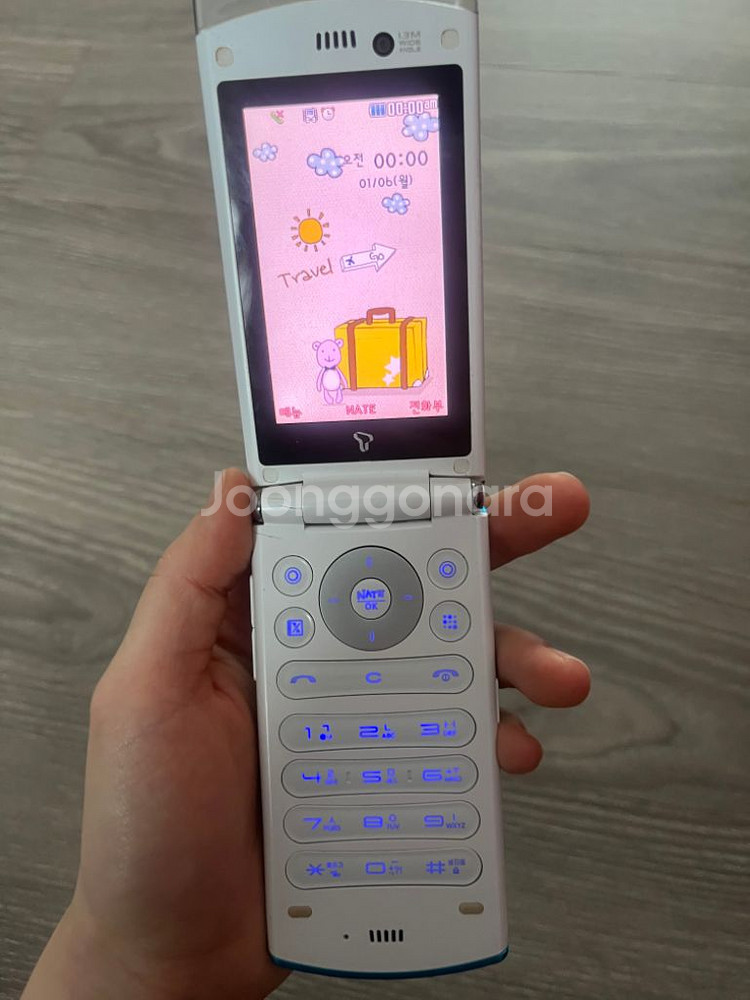 롤리팝폴더폰1 블루--1