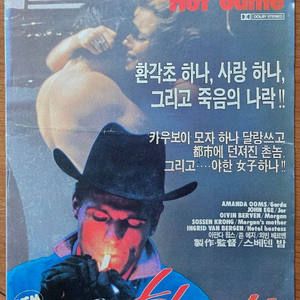 1988년 영화 핫 게임 전단지