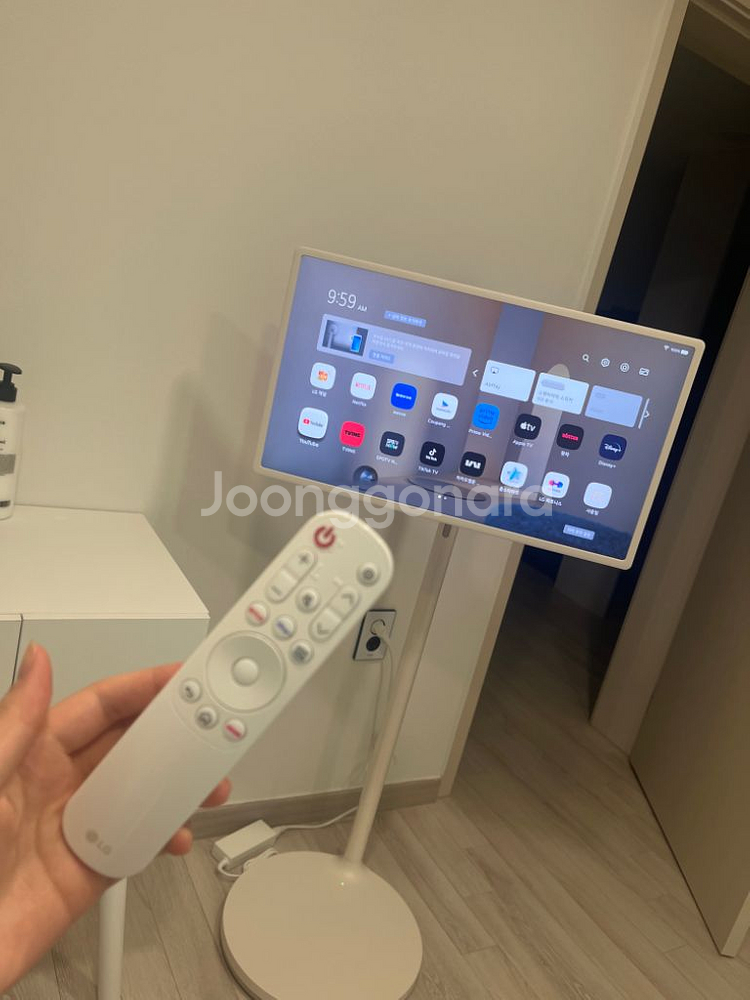 LG스텐바이미 새상품 인테리어 TV 스탠드 TV--3