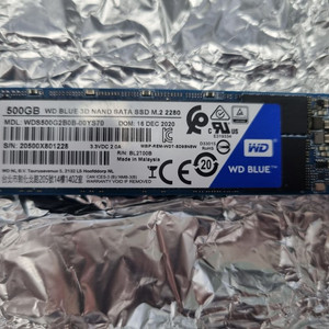 WD BLUE 3D NAND SATA SSD 500G