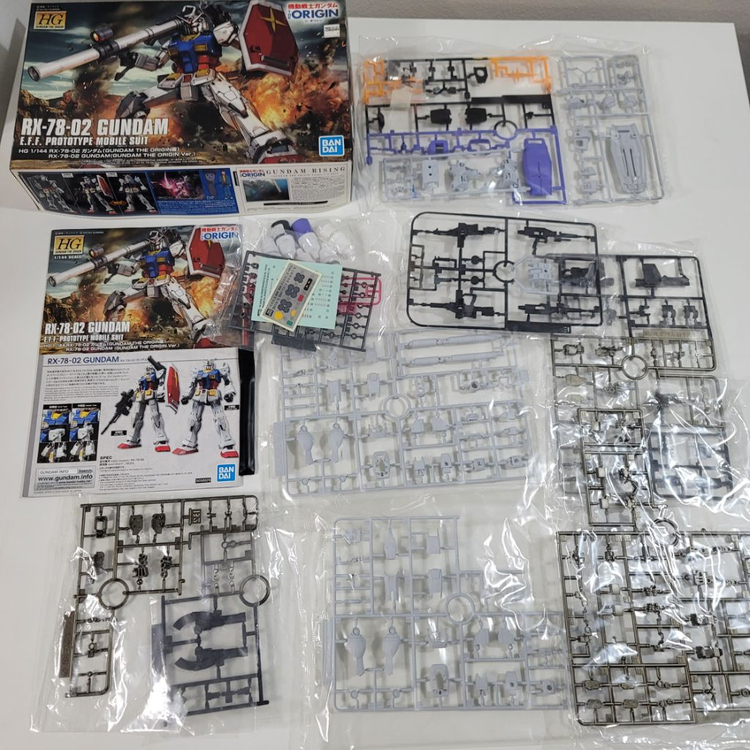 (새상품)도색킷 반다이 HG 퍼스트건담 디오리진--9