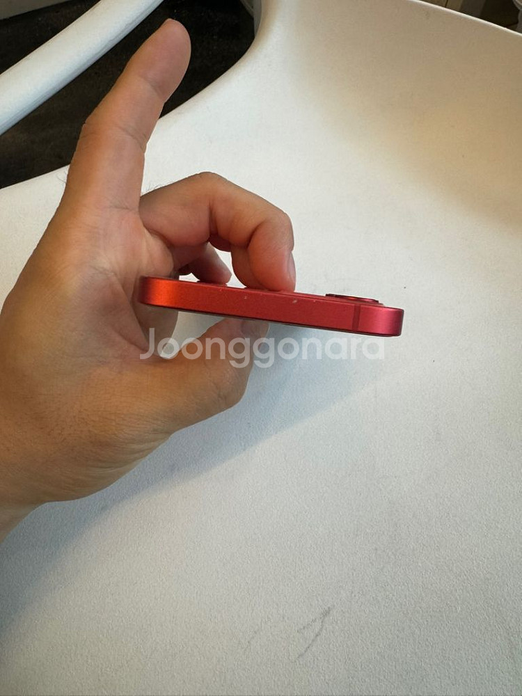 아이폰12 레드 256GB--1