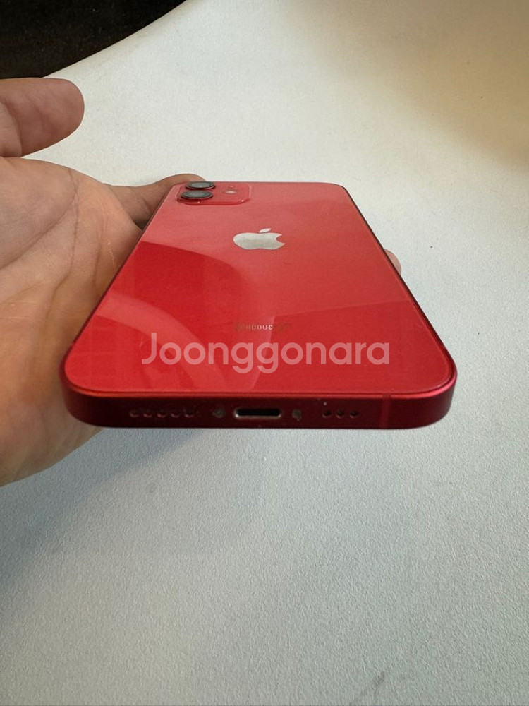 아이폰12 레드 256GB--4