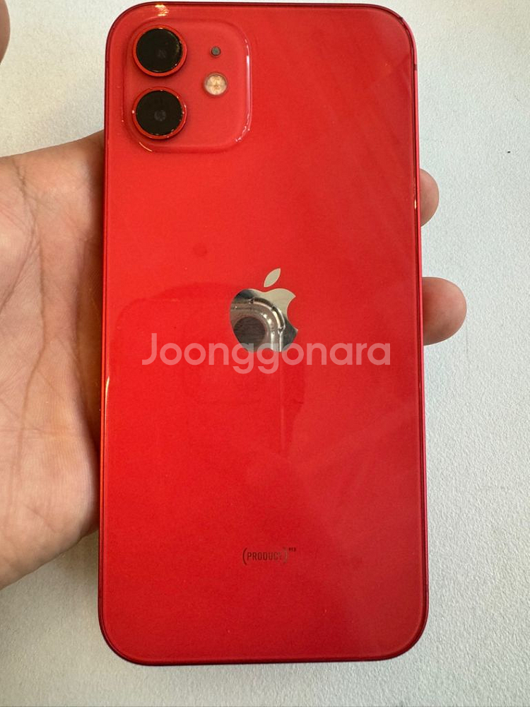 아이폰12 레드 256GB--5