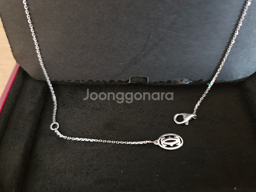 까르띠에 다이아 목걸이 (씨드 까르띠에 GIA 0.54--1