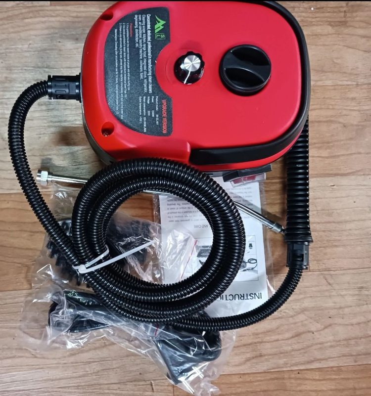 새제품 가정용 스팀청소기 자동차 스팀청소기 고온살균 에 이미지