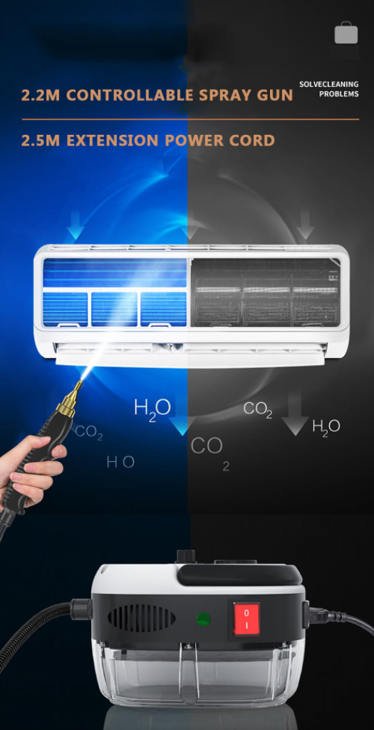 새제품 가정용 스팀청소기 자동차 스팀청소기 고온살균 에 이미지
