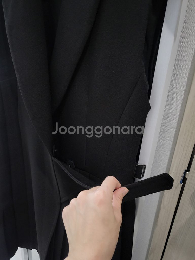 안나디바 지은블로그 아코디언 랩원피스--5
