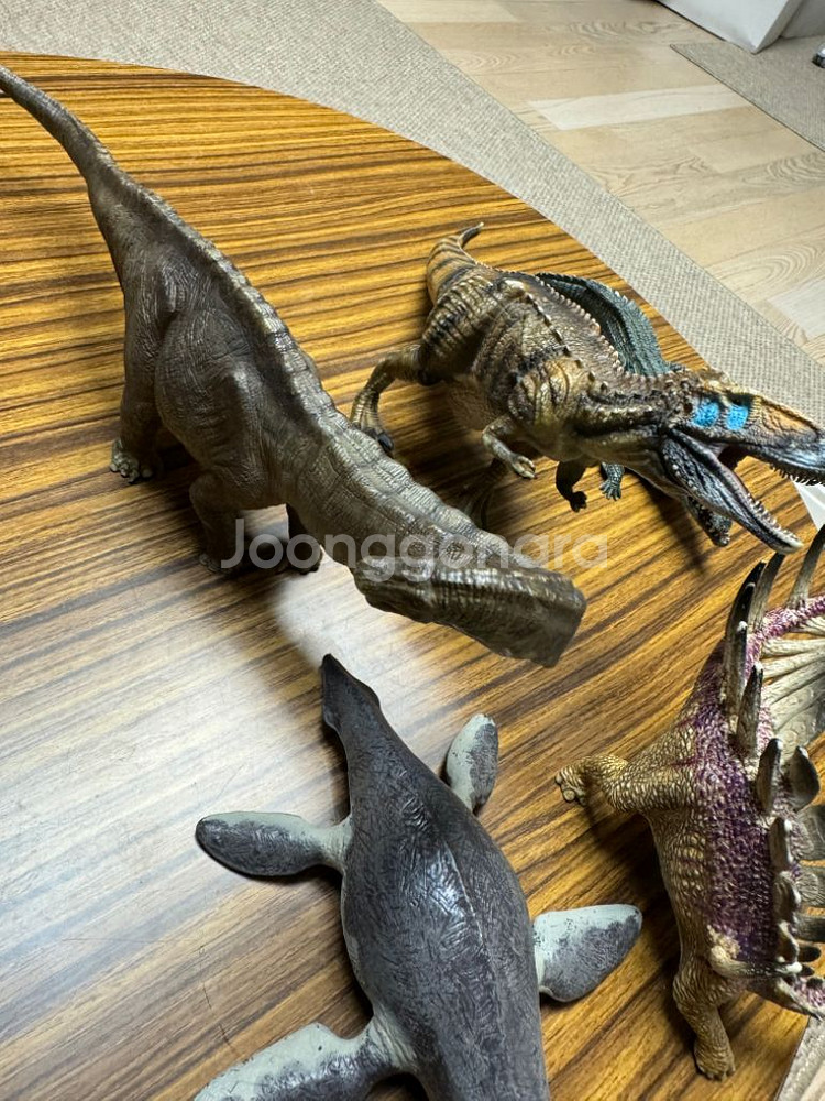 파포, 콜렉타 외 공룡피규어 5종--5