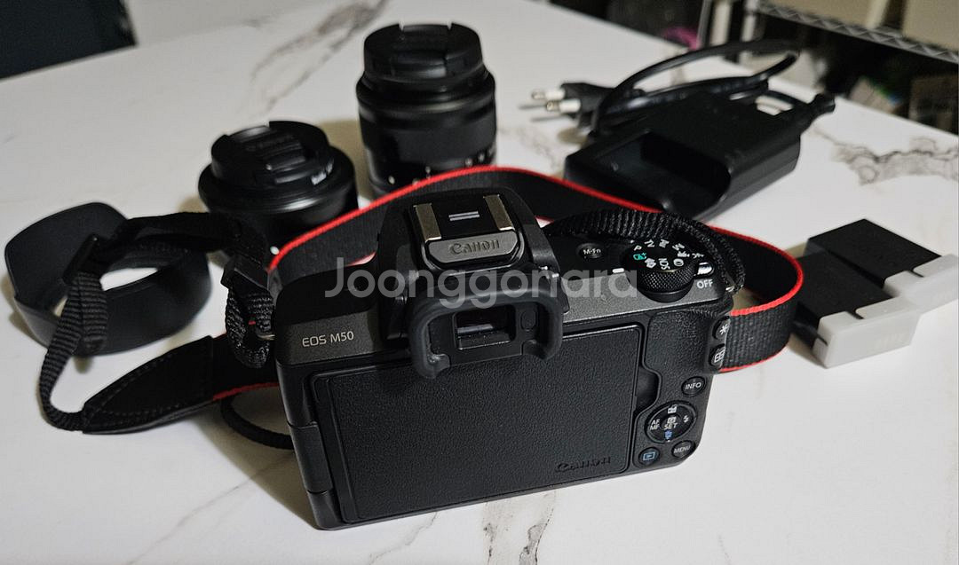 캐논 M50,15-45mm,22mm렌즈 일괄 판매합니다--4