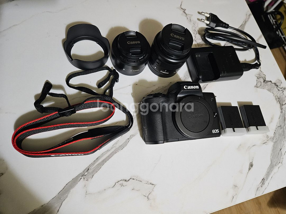 캐논 M50,15-45mm,22mm렌즈 일괄 판매합니다--7