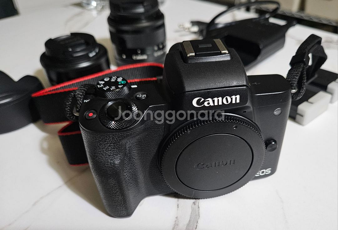 캐논 M50,15-45mm,22mm렌즈 일괄 판매합니다--3