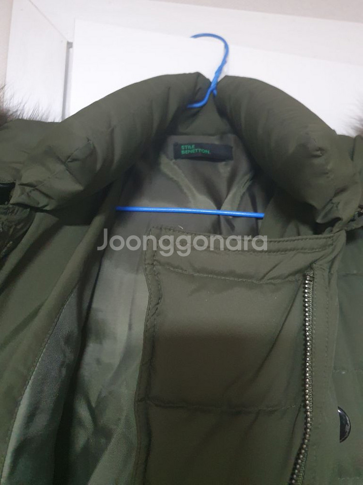 베네통 사가폭스퍼 구스패딩--3