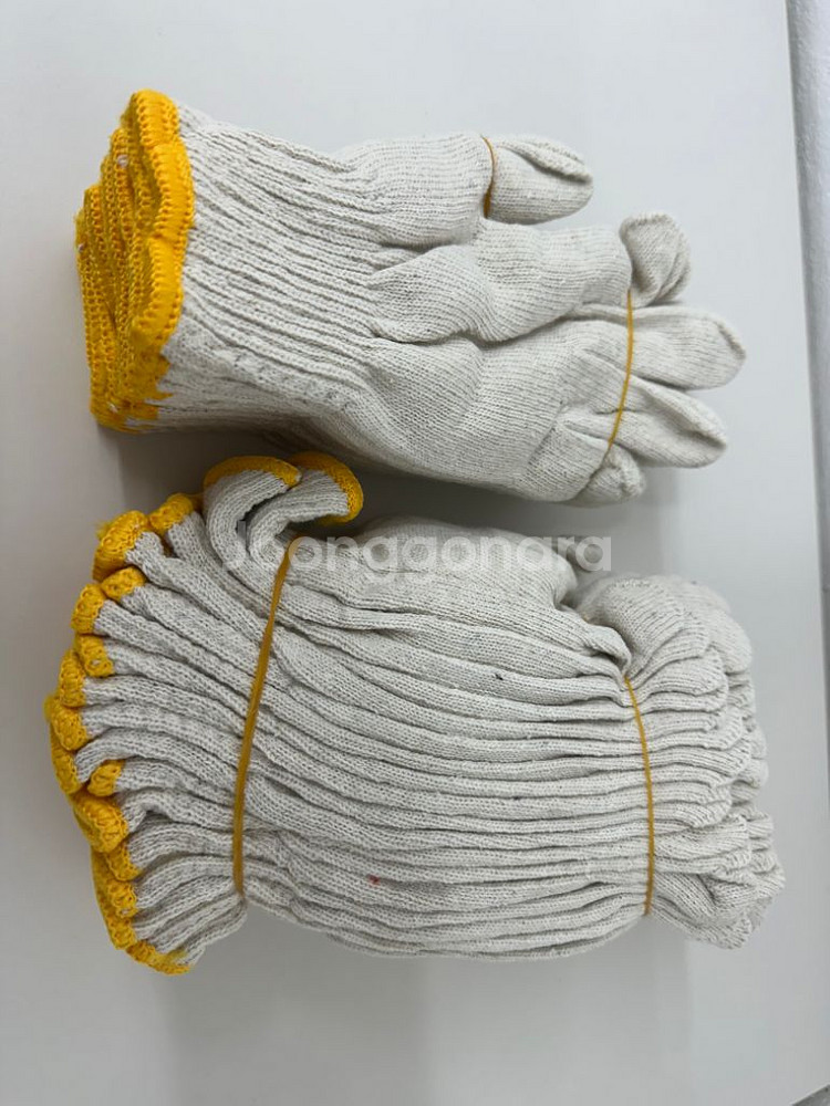 작업용 면장갑 도매가 대량 판매 10수-40g,50g--2