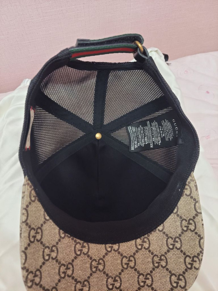 정품)새상품 구찌모자 이미지